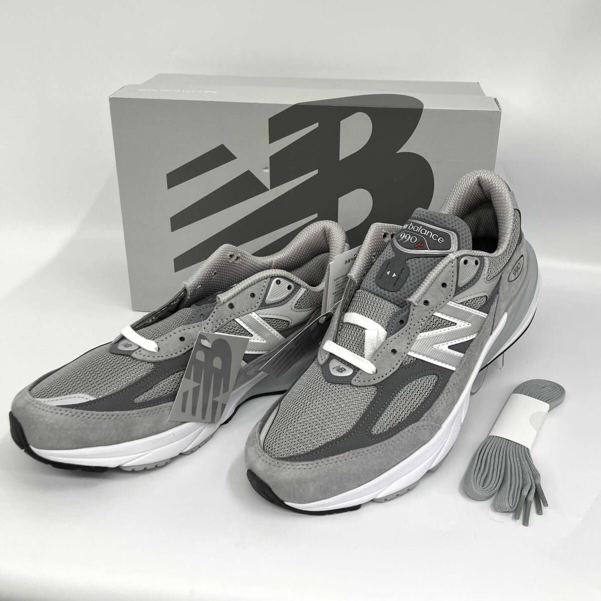 new balance/ニューバランス/ 990V6 /スニーカー/グレー/ヒールロゴNB 