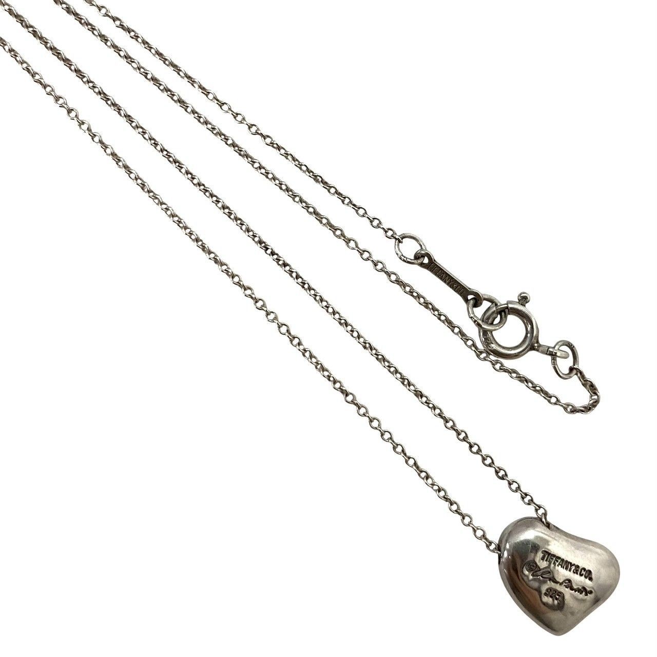 M【TIFFANY&Co.】フルハート ネックレス ELSA PERETTI/エルサ 