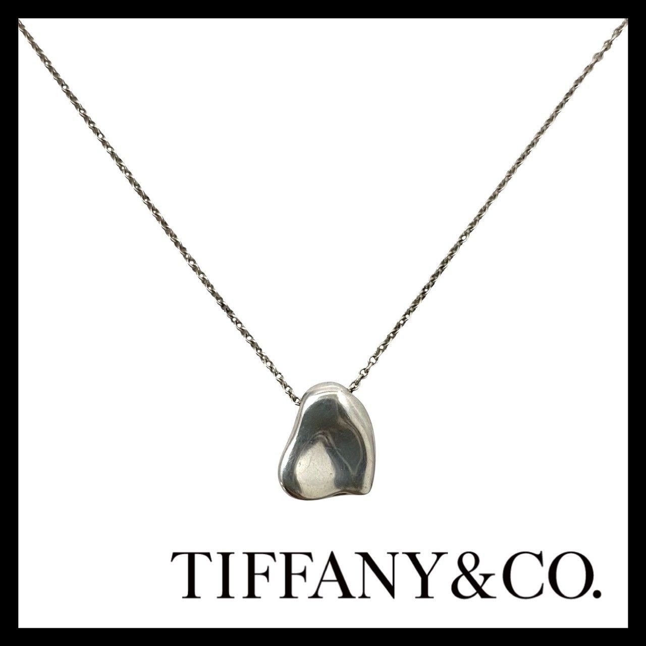M【TIFFANY&Co.】フルハート ネックレス ELSA PERETTI/エルサ 