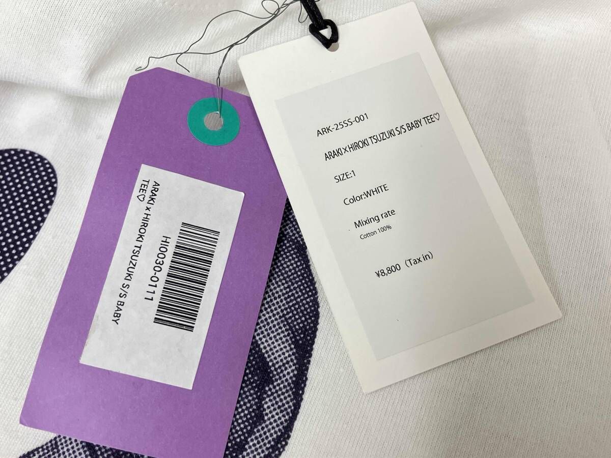 HIROKI TSUZUKI 2025 SPRING ⁄ ARAKI × HIROKI TSUZUKI S/S BABY TEE 