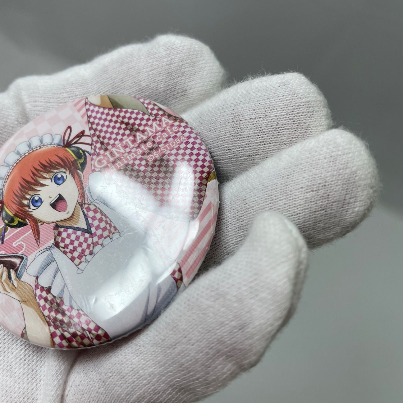 銀魂 神楽 缶バッジ アニカフェ アニプレックス メイド A2753・銀魂 神楽 缶バッジ 2個 セット アニプレックス 幼少