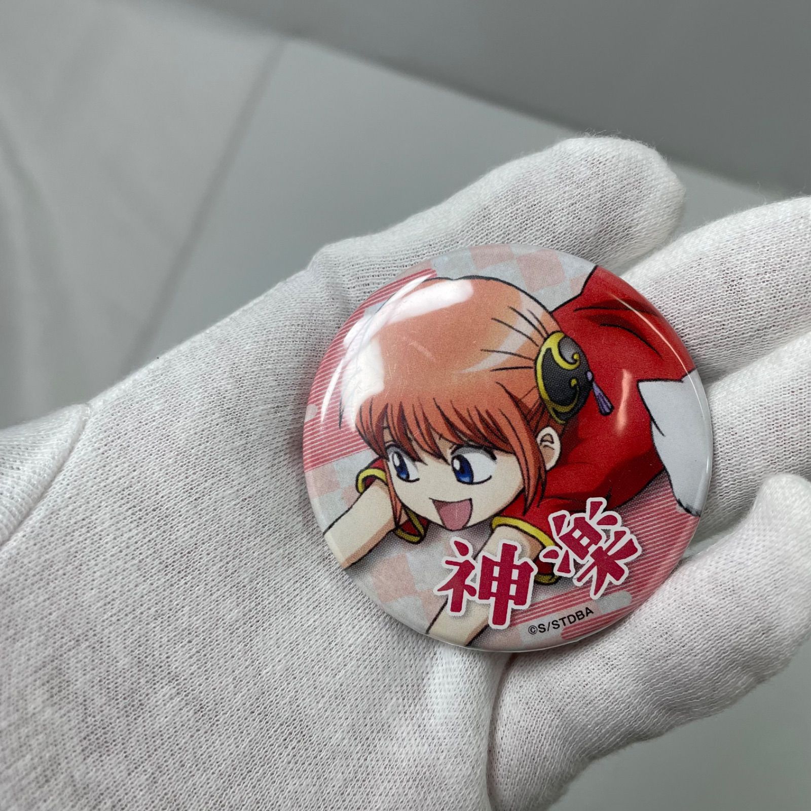 銀魂 神楽 缶バッジ アニカフェ アニプレックス メイド A2753・銀魂 神楽 缶バッジ 2個 セット アニプレックス 幼少