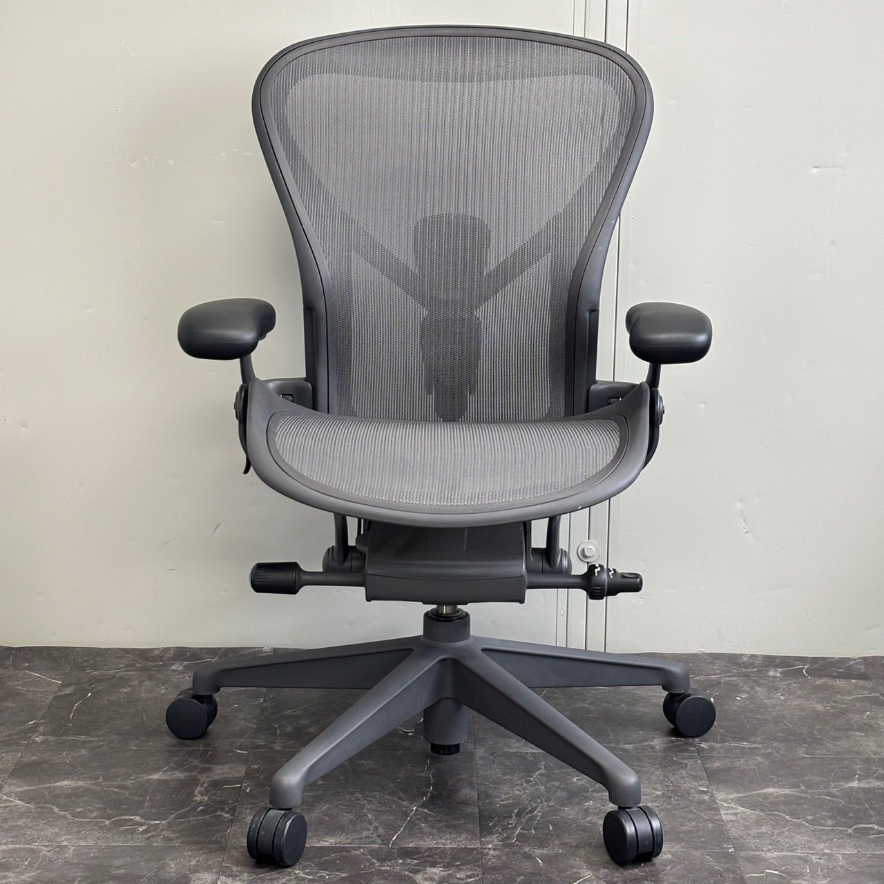 椅子・チェア keni様専用 Herman Miller.セトゥーチェア グレー系 メッシュ