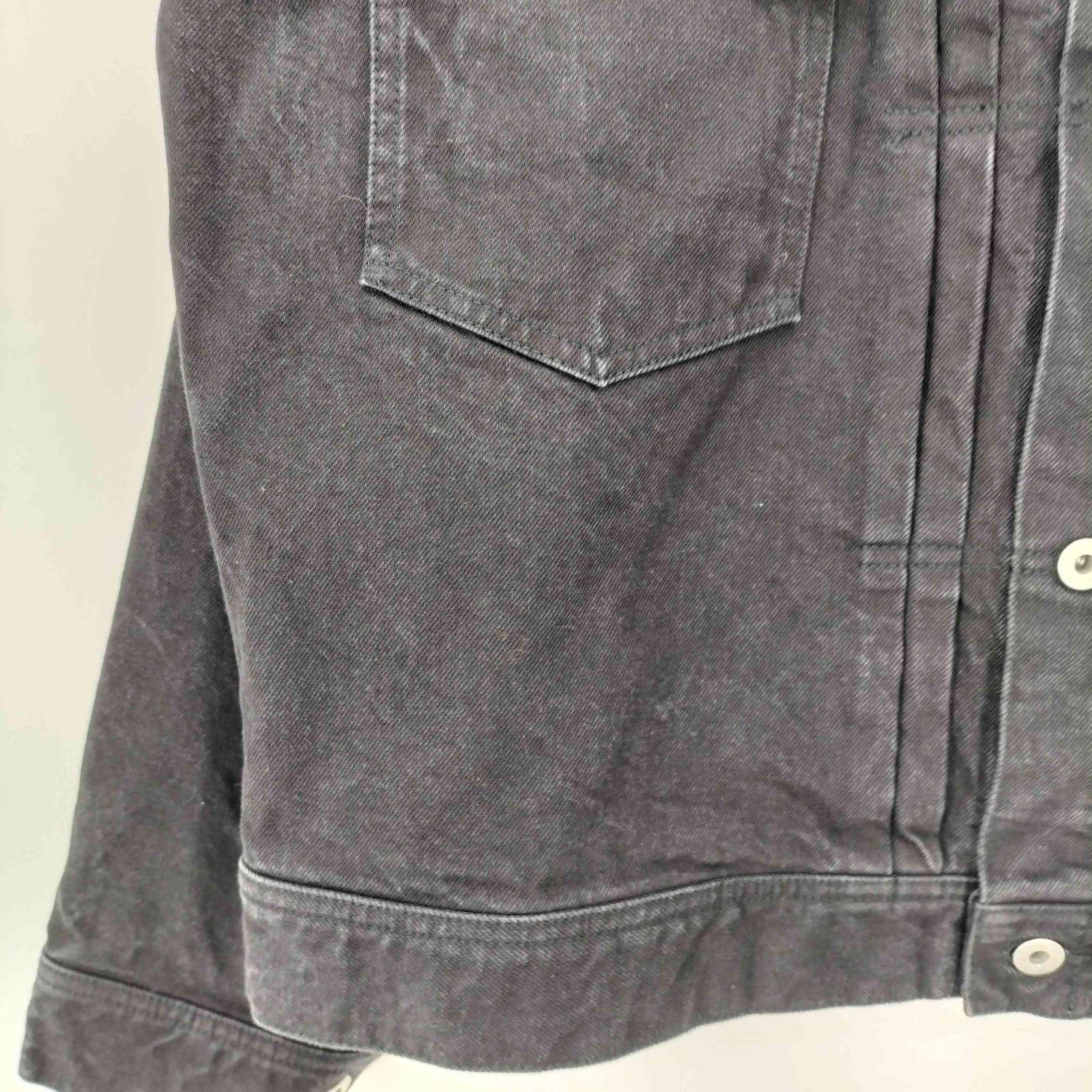 ウェイステッドユース WASTED YOUTH 24aw BLACK DENIM JACKET メンズ