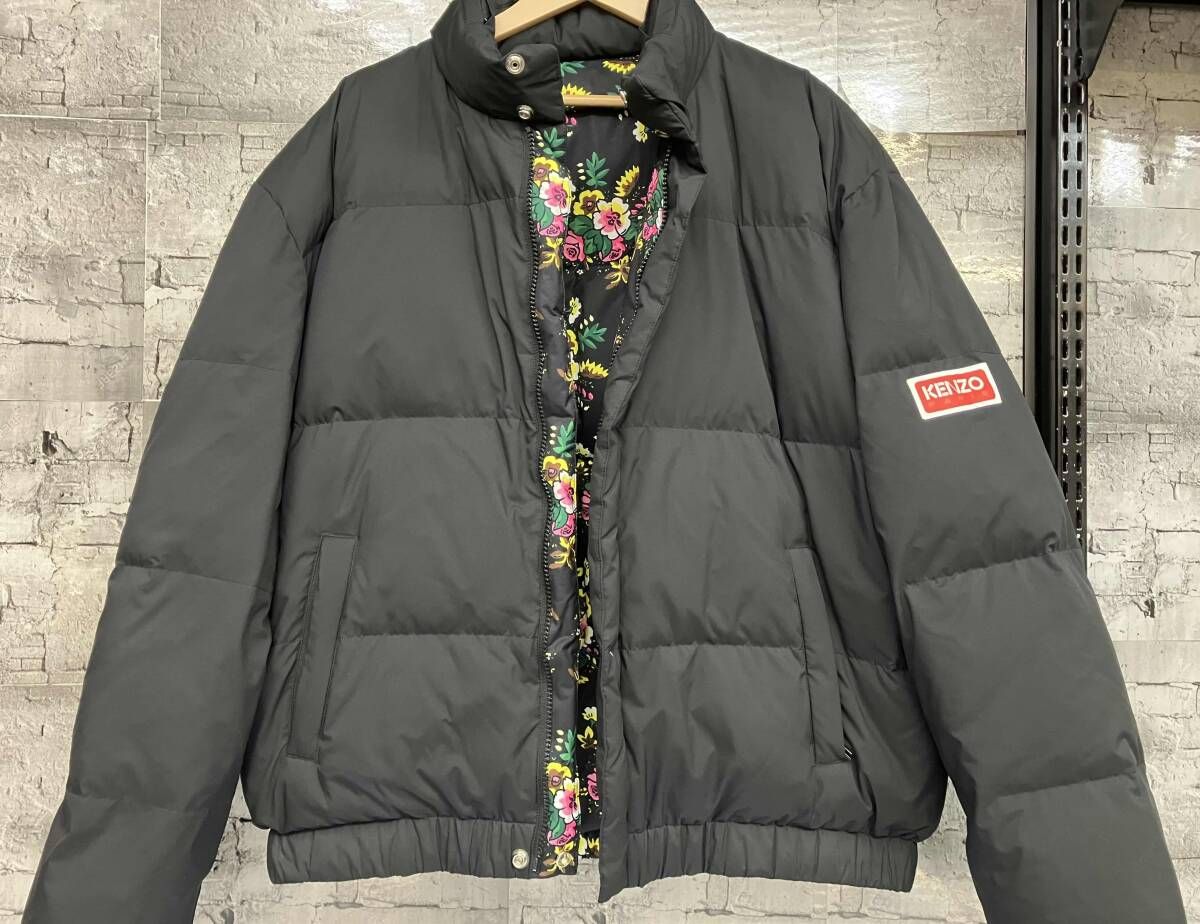 KENZO ケンゾー paris リバーシブルダウンジャケット サイズL サイズ