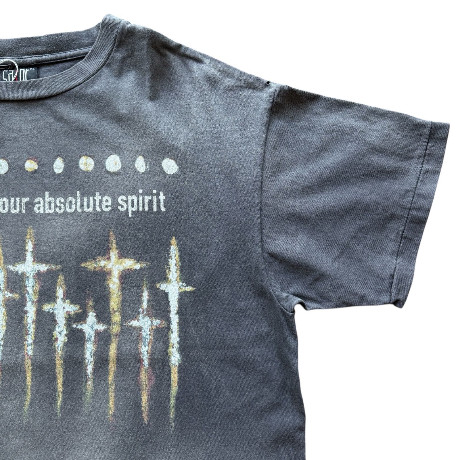 SAINT MICHAEL x FORSOMEONE GOD FS_SS TEE Black XL SM-A23-0000-C09 