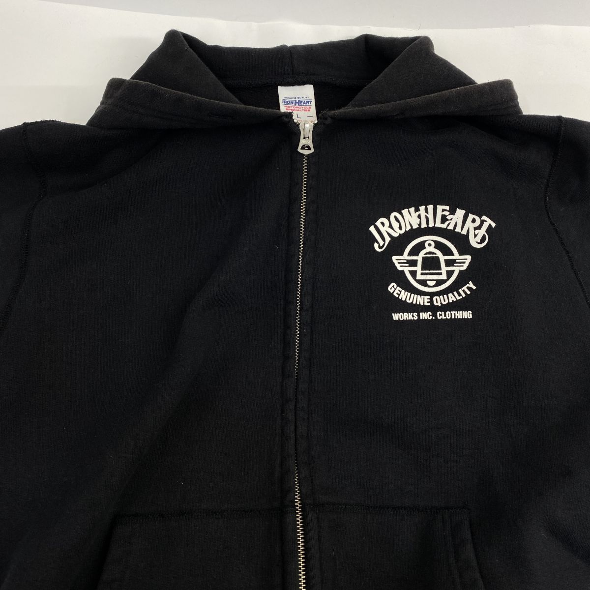 IRON HEART アイアンハート ヘビーウェイトジップアップパーカー L