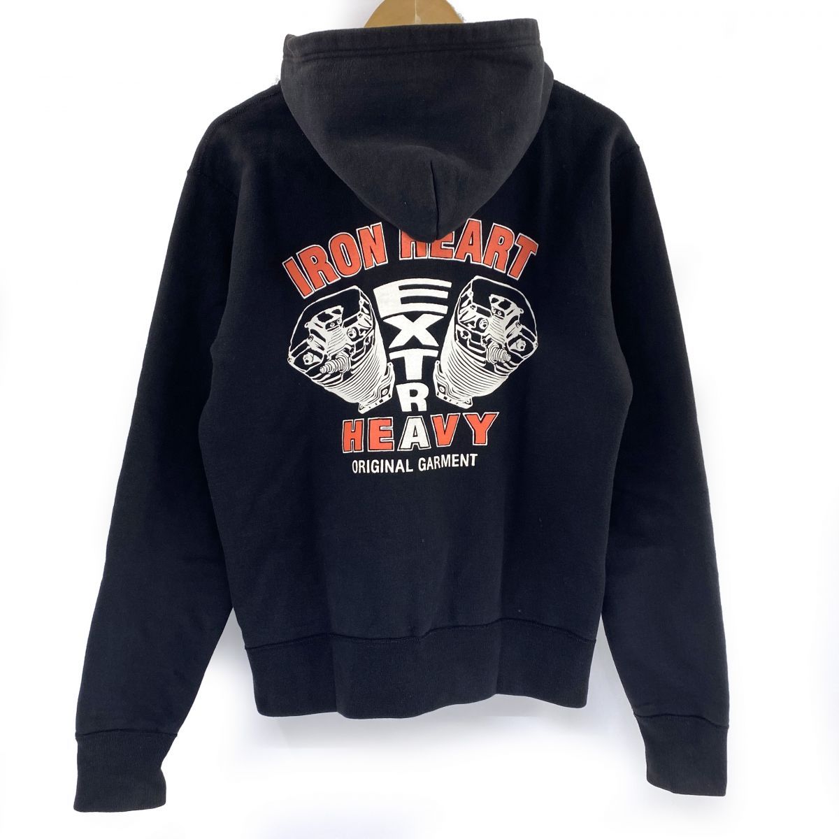 IRON HEART アイアンハート ヘビーウェイトジップアップパーカー L