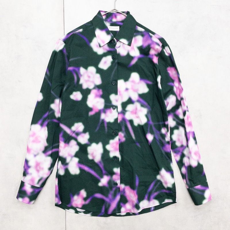 ◎DRIES VAN NOTEN ドリスヴァンノッテン シャツ コットン 花柄 総柄