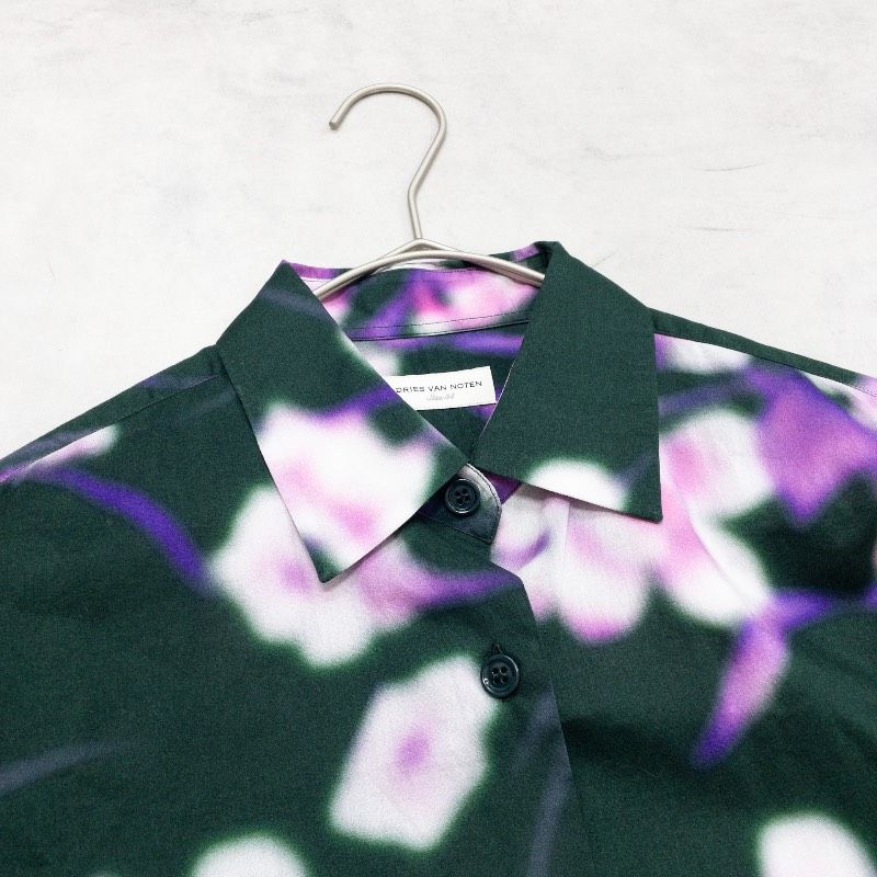 ドリスヴァンノッテン 20ss 花柄レーヨンシャツ ◎DRIES VAN NOTEN ドリスヴァンノッテン シャツ コットン 花柄 総柄