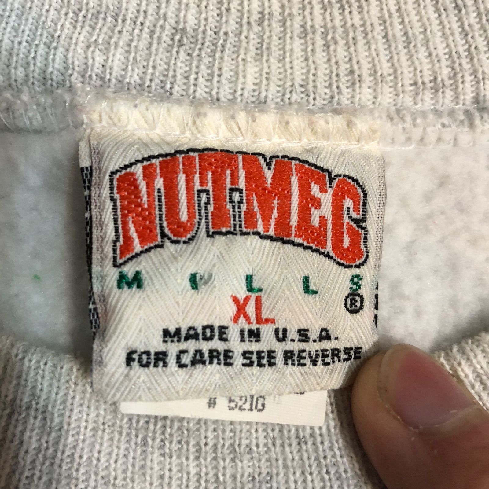 T7692 NUTMEG Mills スウェット 90