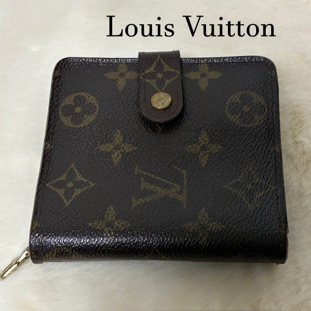 ルイヴィトン 財布 モノグラム コンパクトジップ(バッグ ルイ ルイヴィトン 財布 モノグラム コンパクトジップ(バッグ ルイ