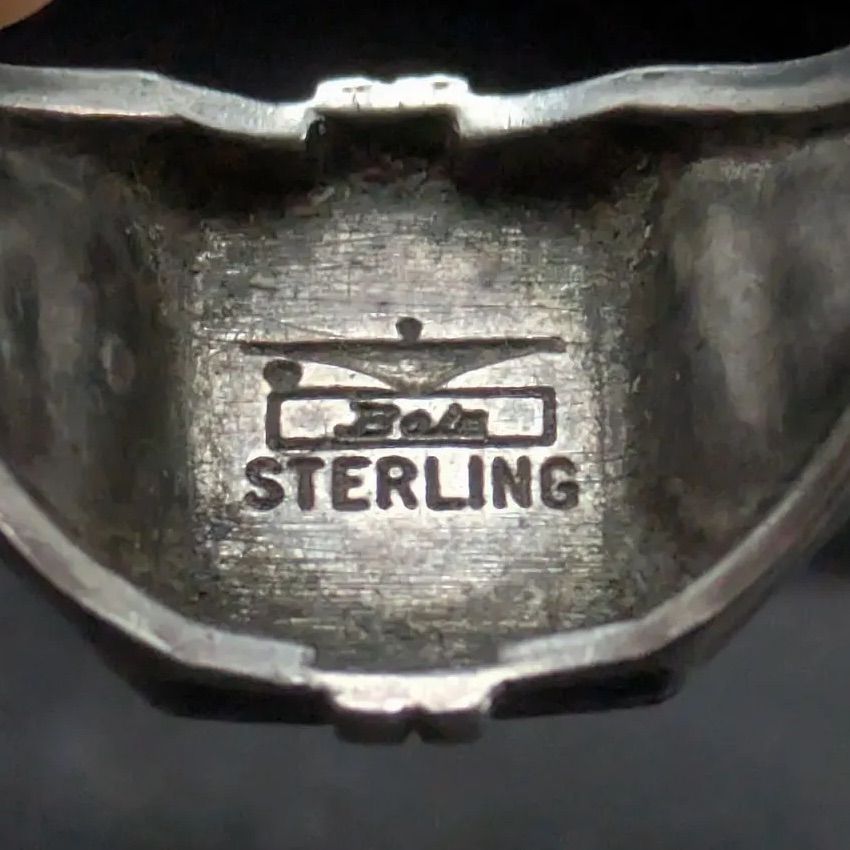 BALFOUR Sterling Silver 1970年 イーグル カレッジリング 17号 メンズ