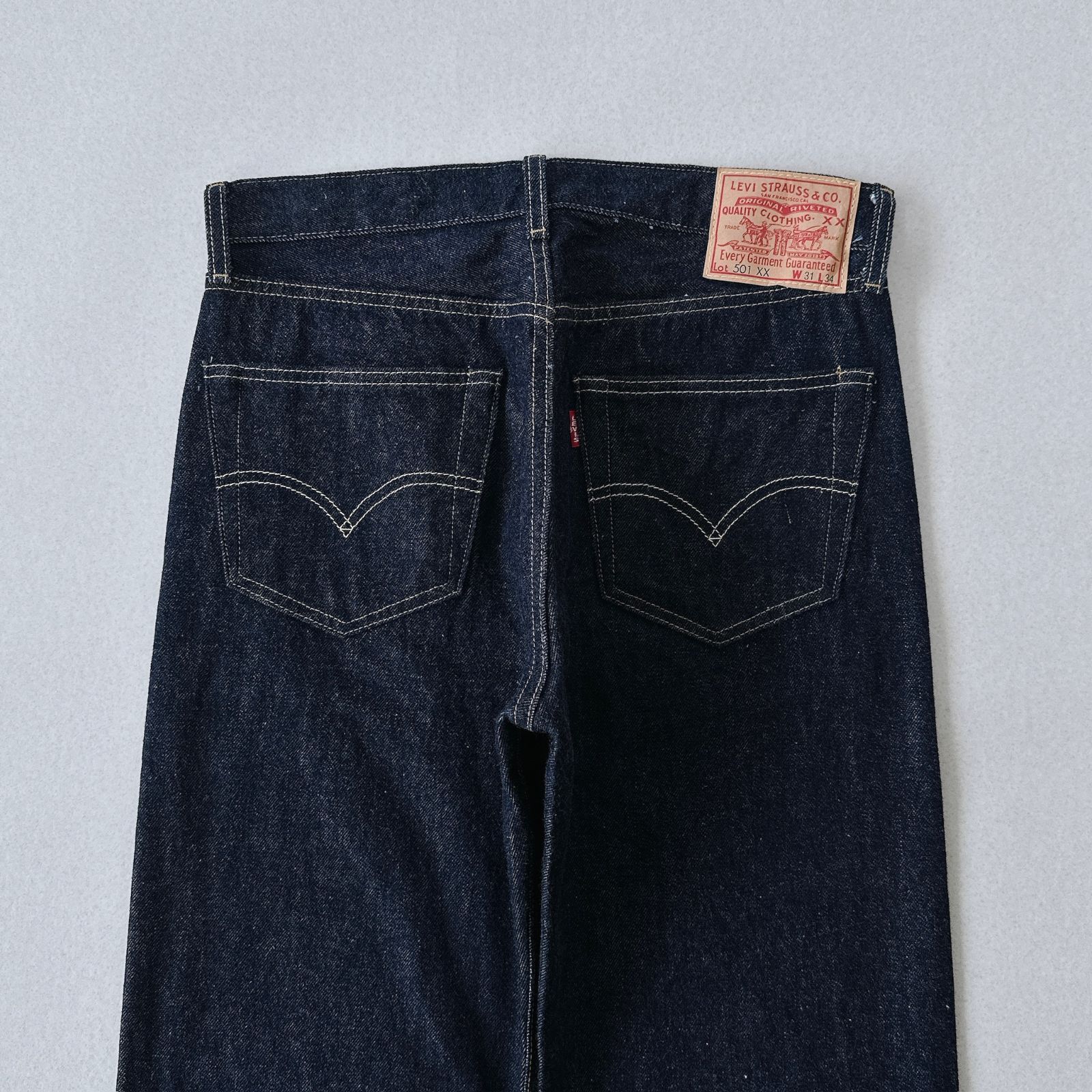 未使用級】LVC リーバイス501xx BIG E 赤耳 W31 1955年 復刻ブルガリア 