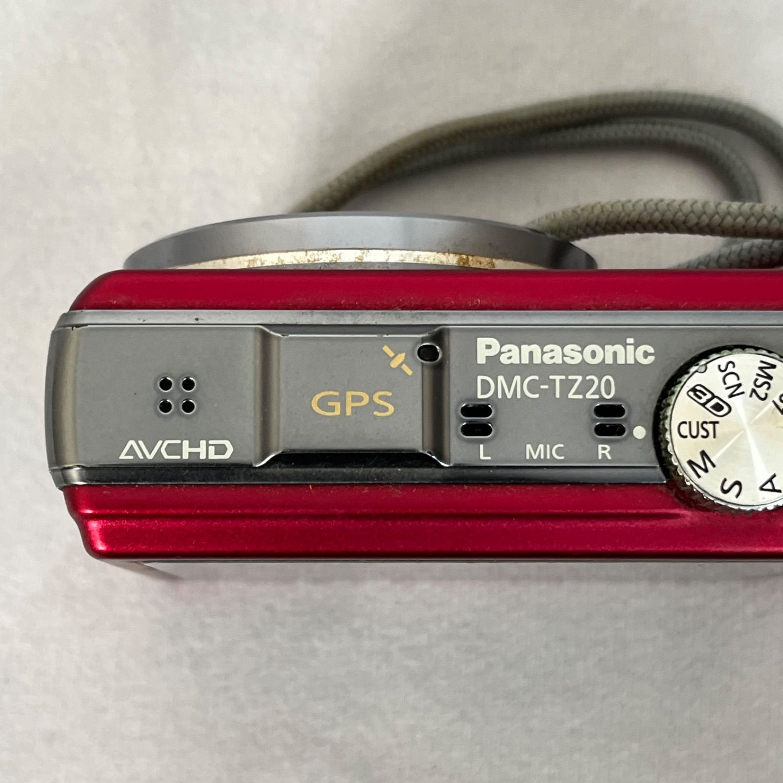 管2602-264】Panasonic パナソニック LUMIX DMC-TZ20 レッド