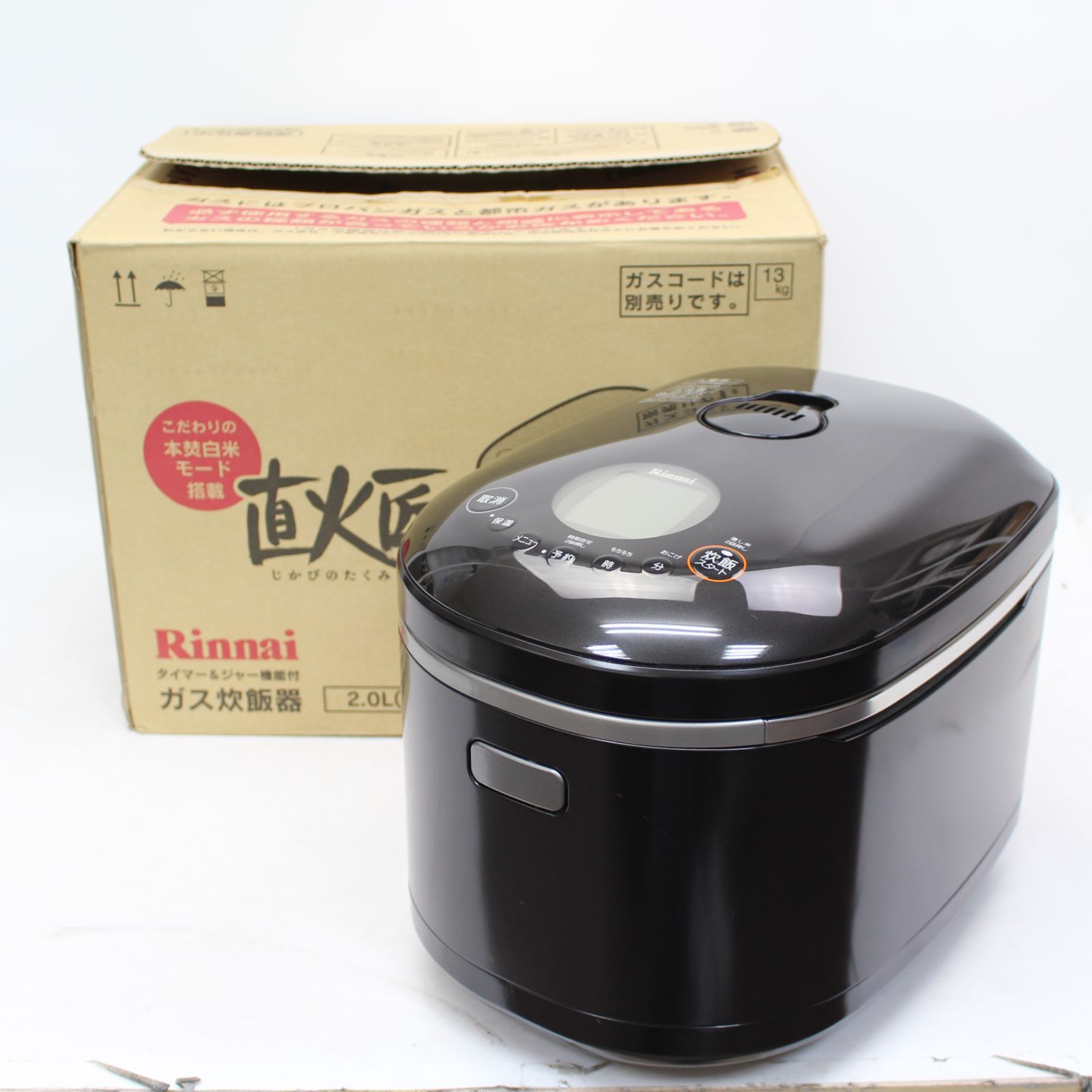 791)Rinnai リンナイ ガス炊飯器 都市ガス 2~11合 RR-100MST 2013年製