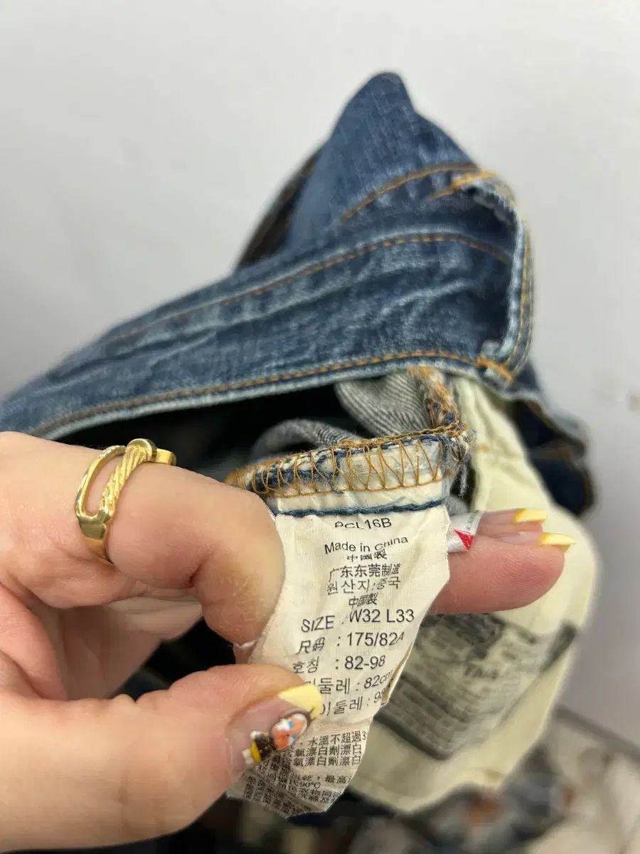 LEVI\u0027S(R)&frasl;リーバイス(R) リーバイス 501 デニム ズボン 32/33 別注 501(R) セルビッジ リジッドL30