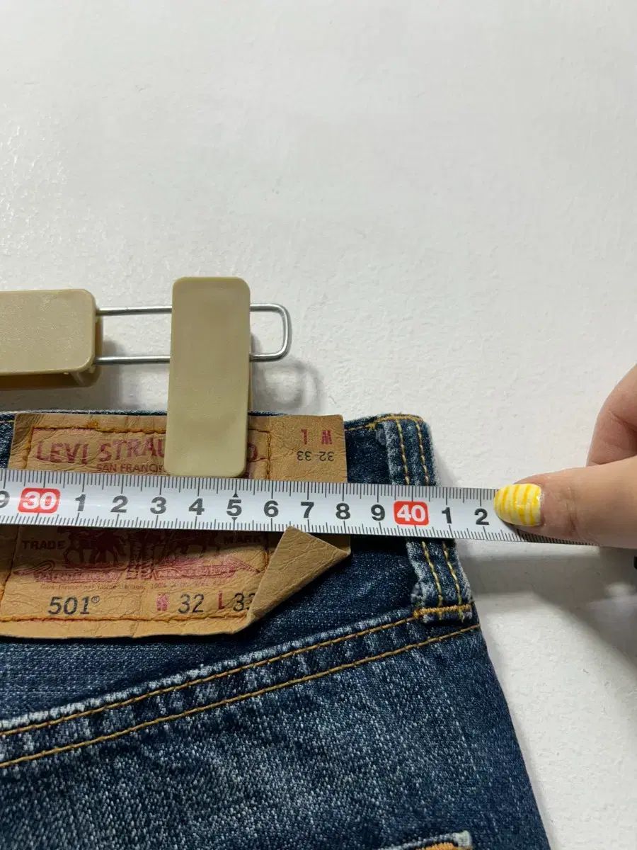 LEVI\u0027S(R)&frasl;リーバイス(R) リーバイス 501 デニム ズボン 32/33 別注 501(R) セルビッジ リジッドL30
