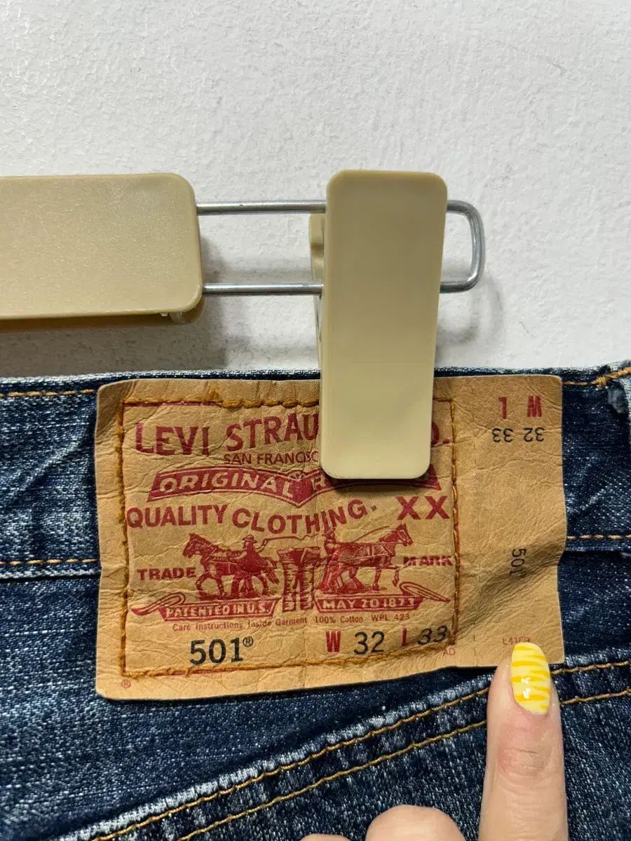 LEVI\u0027S(R)&frasl;リーバイス(R) リーバイス 501 デニム ズボン 32/33 別注 501(R) セルビッジ リジッドL30