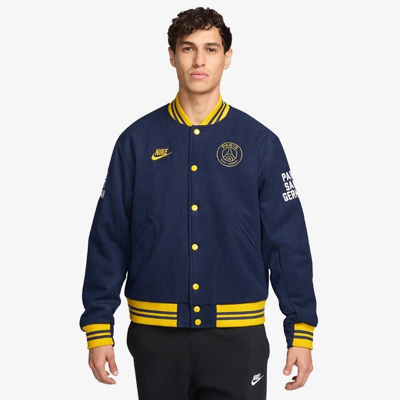 【送料無料・匿名配送】Nike ナイキ PSG パリ・サンジェルマン バーシティジャケット 24/25 ウール混 新品 正規品 日本未発売 26,995円