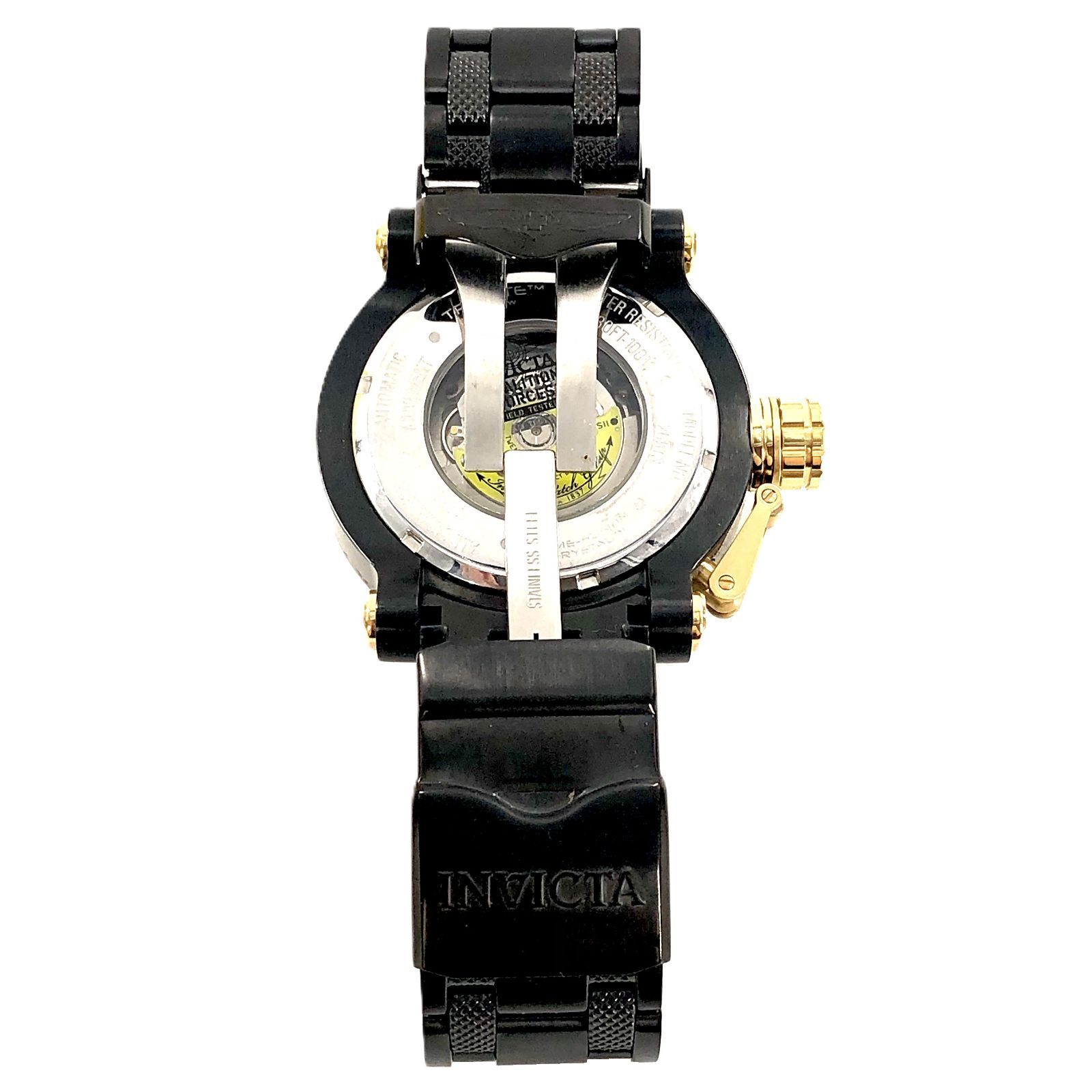 Invicta インビクタ SS/AT ドラゴン 26513 ゴールド文字盤 メンズ 