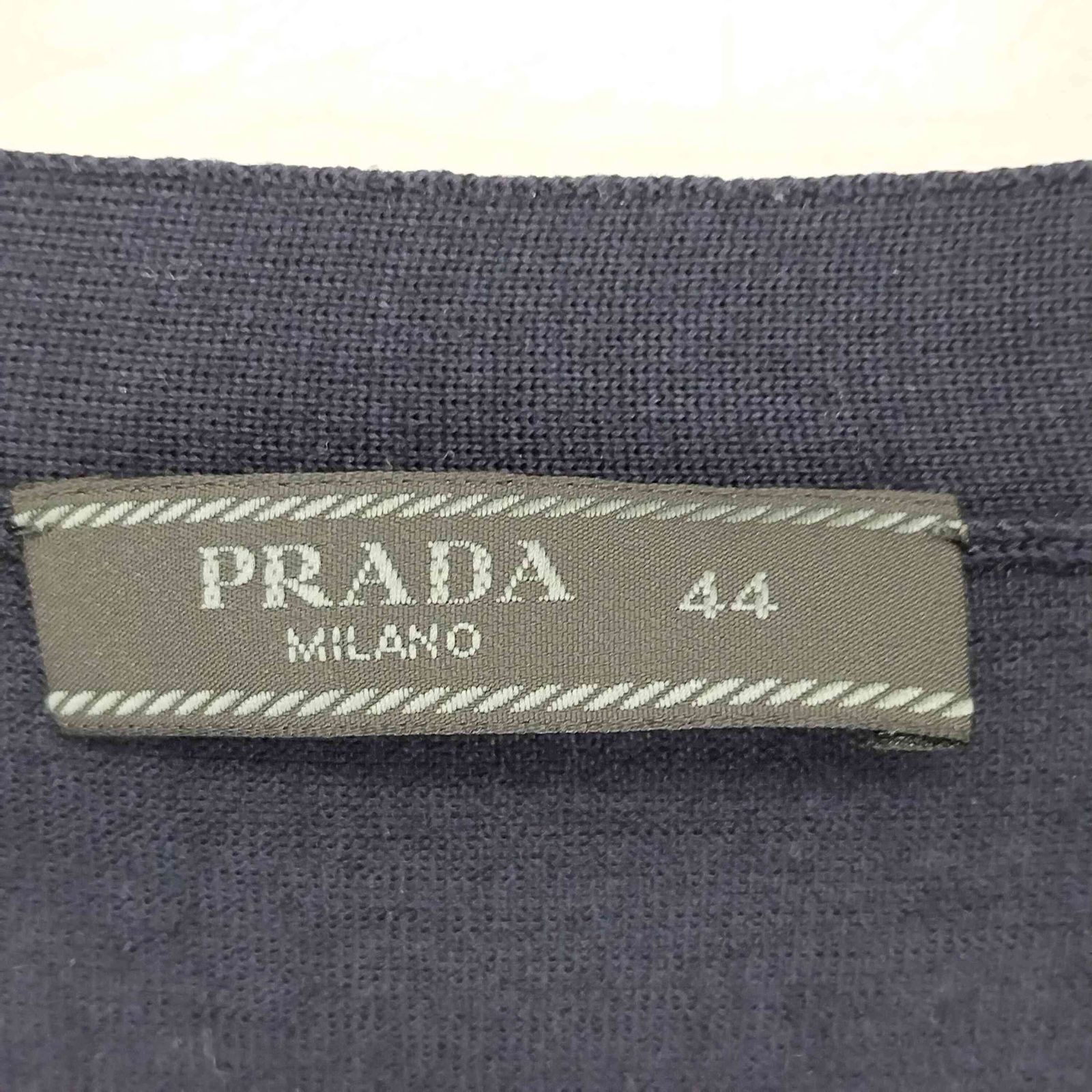 プラダ PRADA ヴァージンウール カーディガン メンズ JPN：44 PRADA 