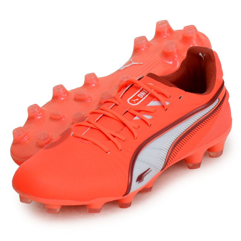 サイズ27.0cm、プーマ PUMA  キング アルティメット HG  サッカースパイク KING  25SS (108305-01)