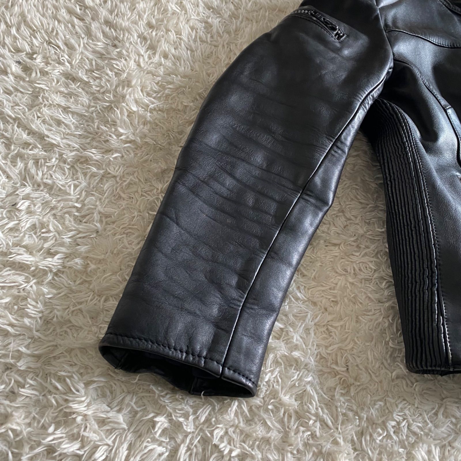 70〜80s vintage ECHTES LEDER レザージャケット ライダースジャケット