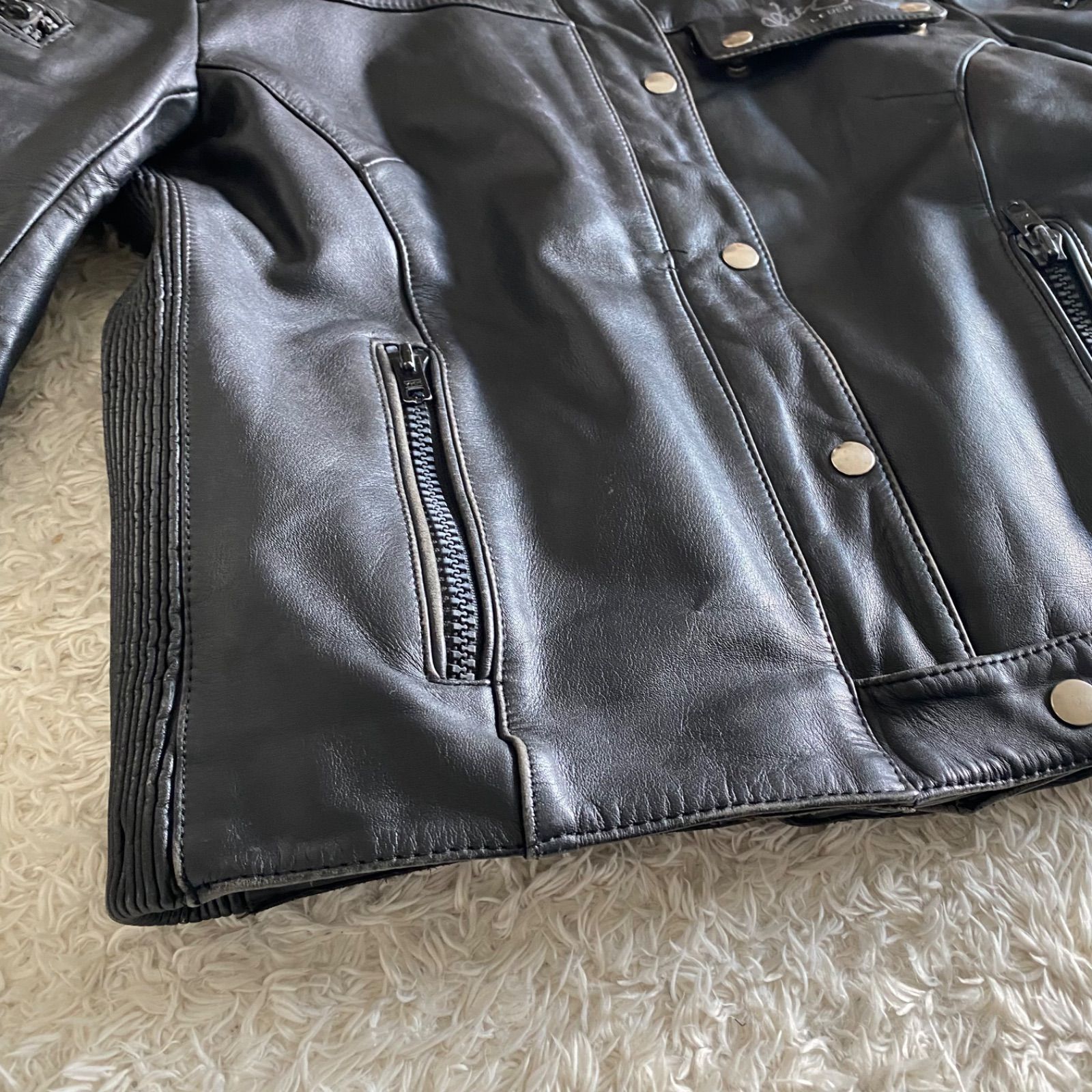 ヴィンテージ ECHTES LEDER レザージャケット　ライダースジャケット 70〜80s vintage ECHTES LEDER レザージャケット ライダースジャケット