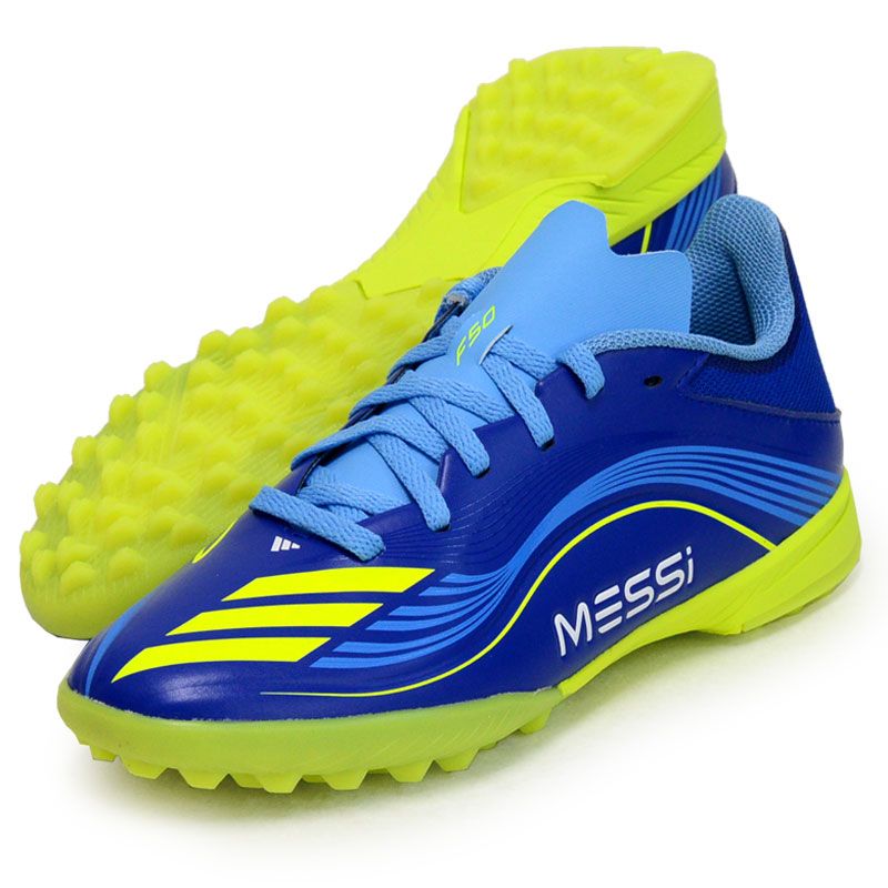サイズ22.5cm、アディダス adidas  F50 MESSI LEAGUE TF J  ジュニア サッカー トレーニングシューズ トレシュー  25FW(JR4426)