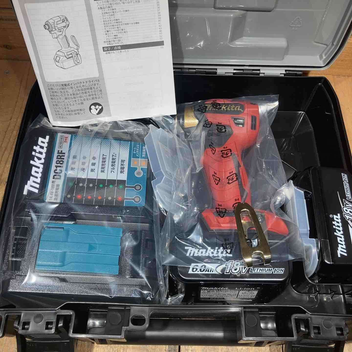 【未使用品】マキタ(makita) コードレスインパクトドライバー TD173DGXPR LXT20周年記念限定カラー プレミアムレッド【所沢店】