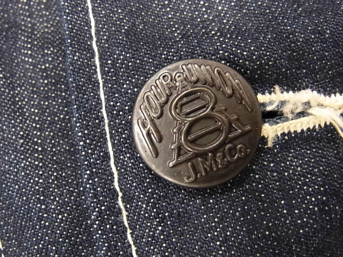 新品☆REAL McCOY'S JOE McCOY デニムサックコート デニムカバーオール