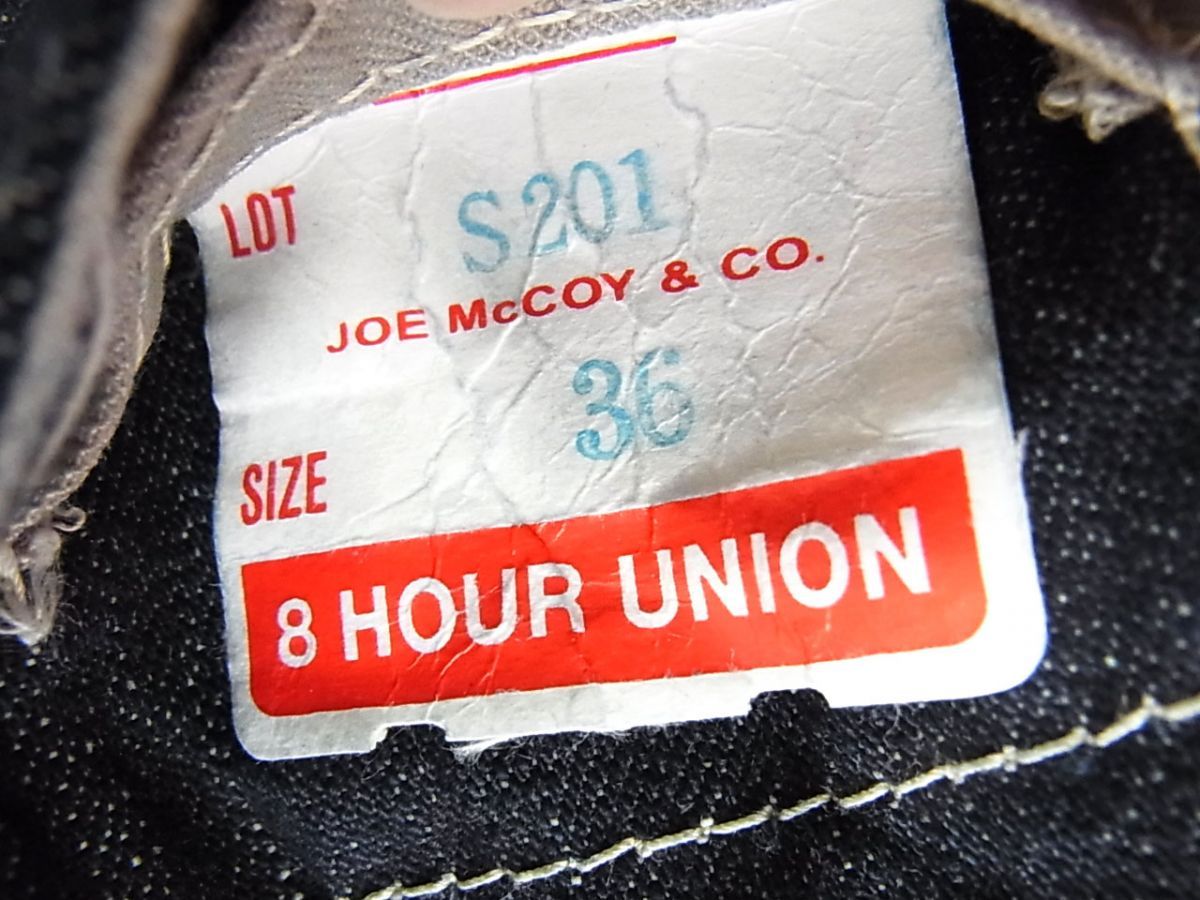 新品☆REAL McCOY'S JOE McCOY デニムサックコート デニムカバーオール
