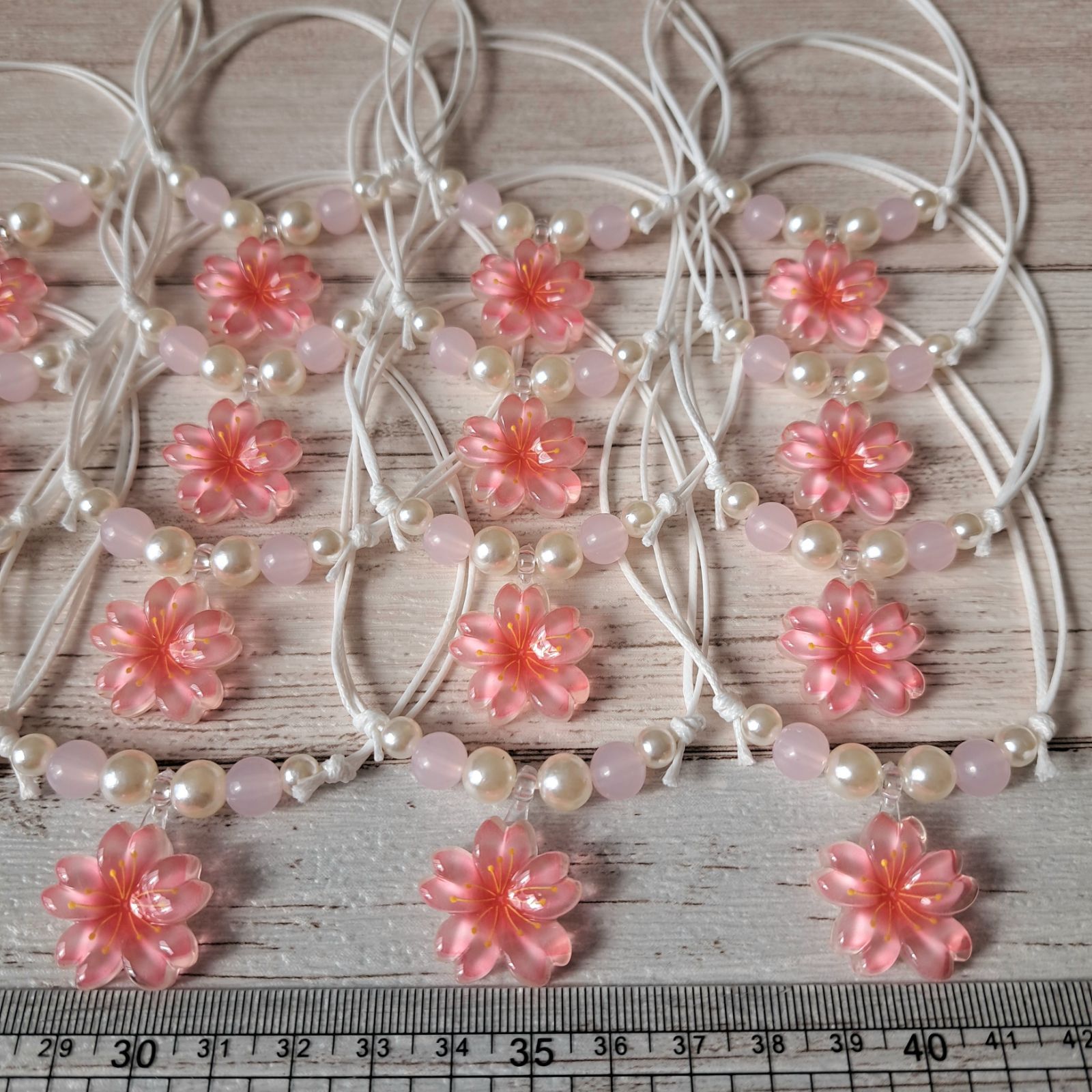 1】トリミングチョーカー☆桜a20本セット - メルカリ