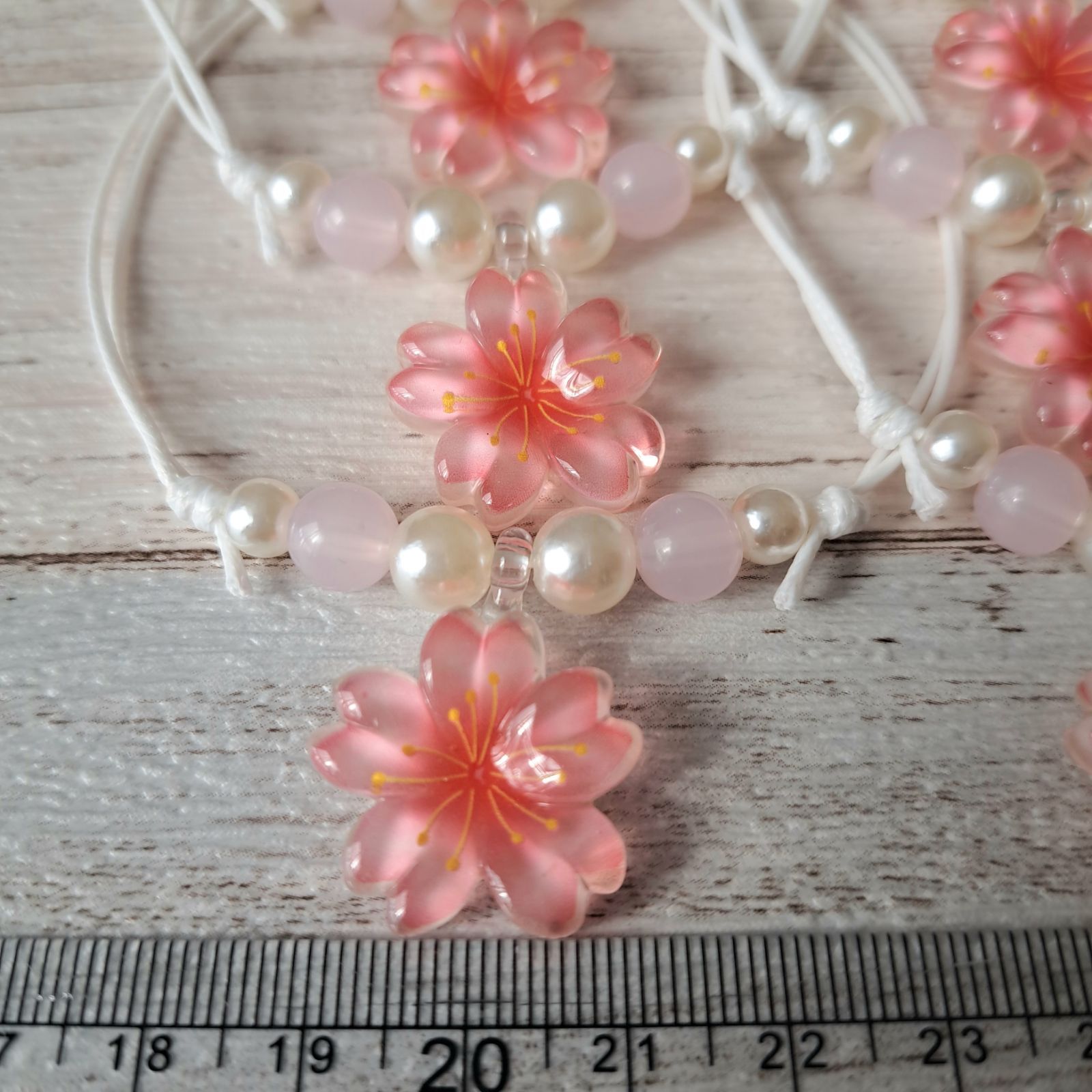 1】トリミングチョーカー☆桜a20本セット - メルカリ