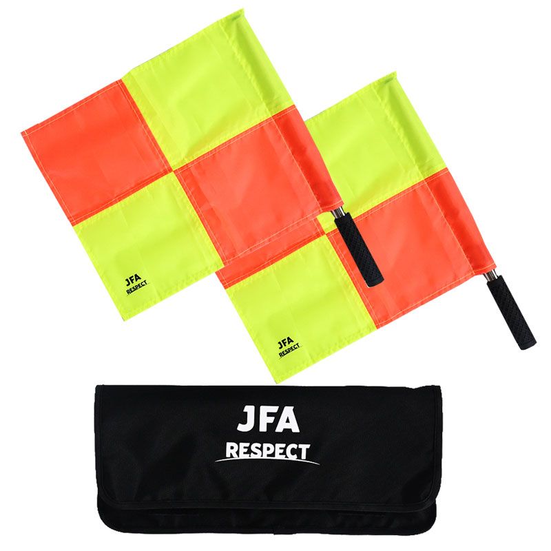 JFA RESPECT 副審フラッグ2本セット(収納式) サッカー 審判グッズ 26SS(JO487)
