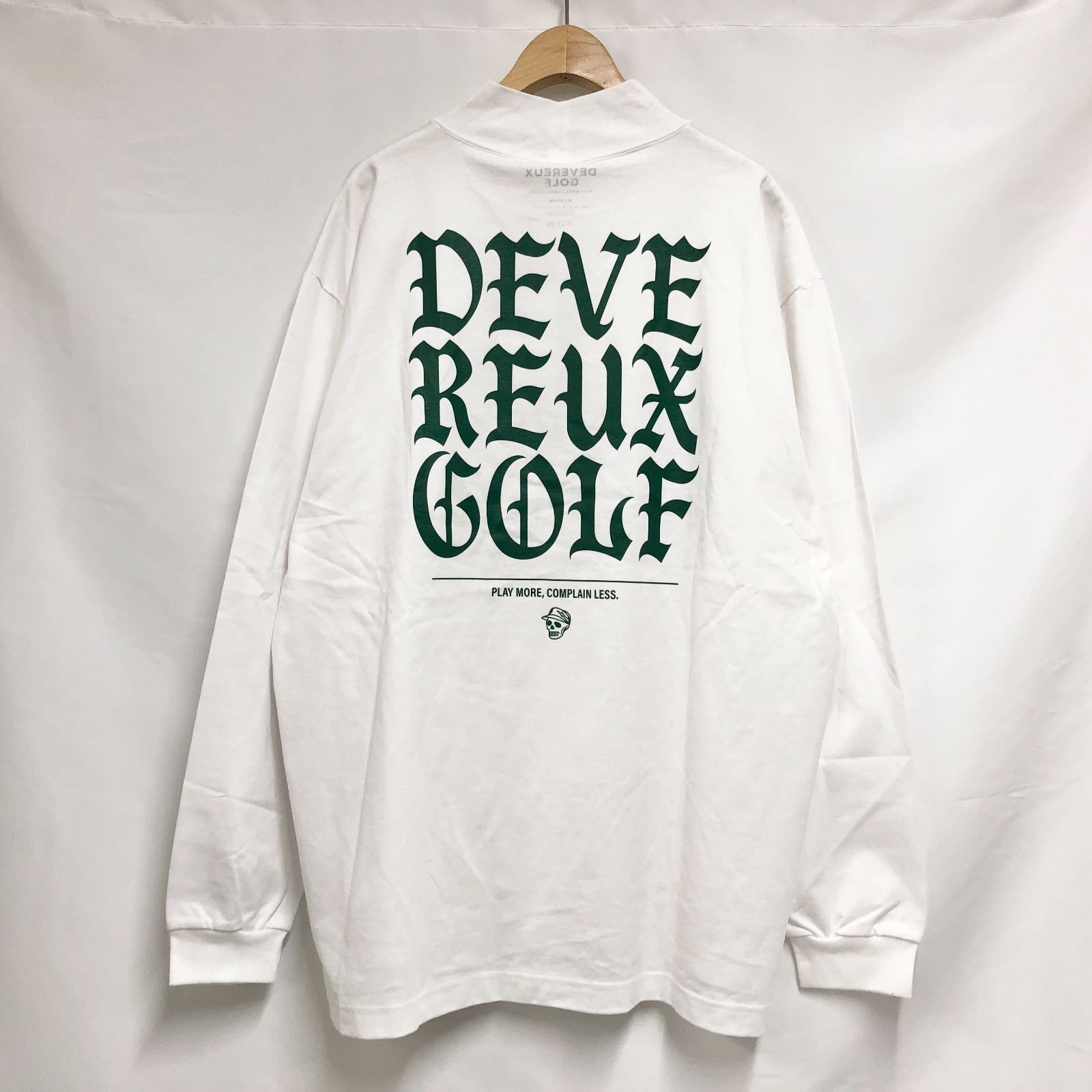 新品未使用 DEVEREUX GOLF（デヴァローゴルフ） ロゴ モックネック