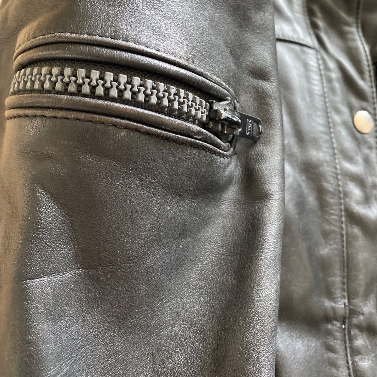 70〜80s vintage ECHTES LEDER レザージャケット ライダースジャケット