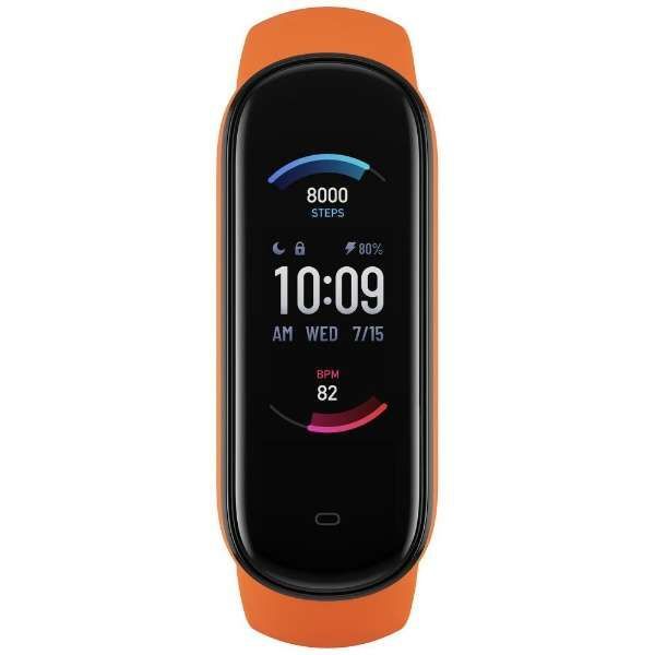 AMAZFIT アマズフィット BAND5 スマートウオッチ BAND5 Amazfit オレンジ  新品・未開封品