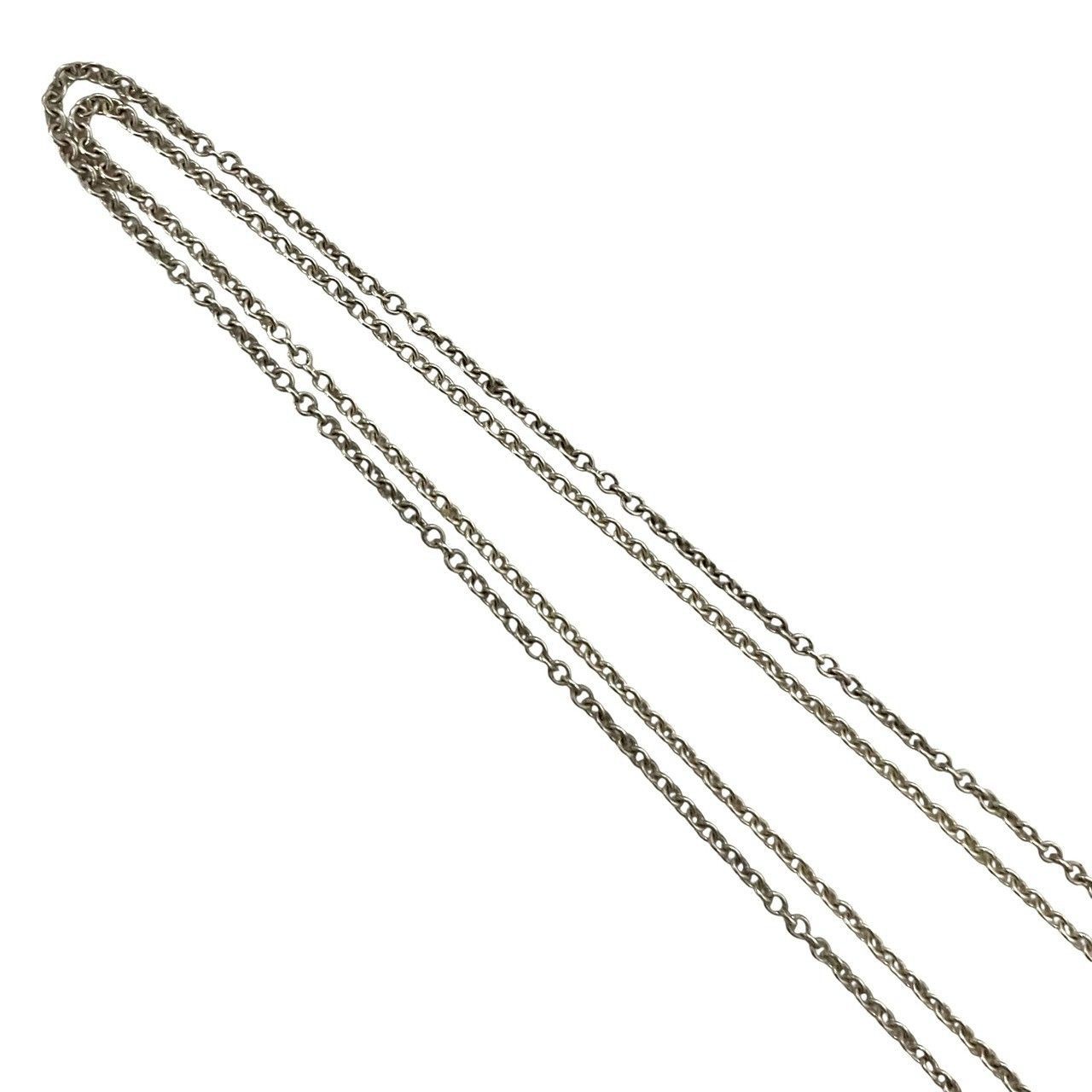 M【TIFFANY&Co.】シグネチャー クロス ネックレス 1990 SV925 SILVER 