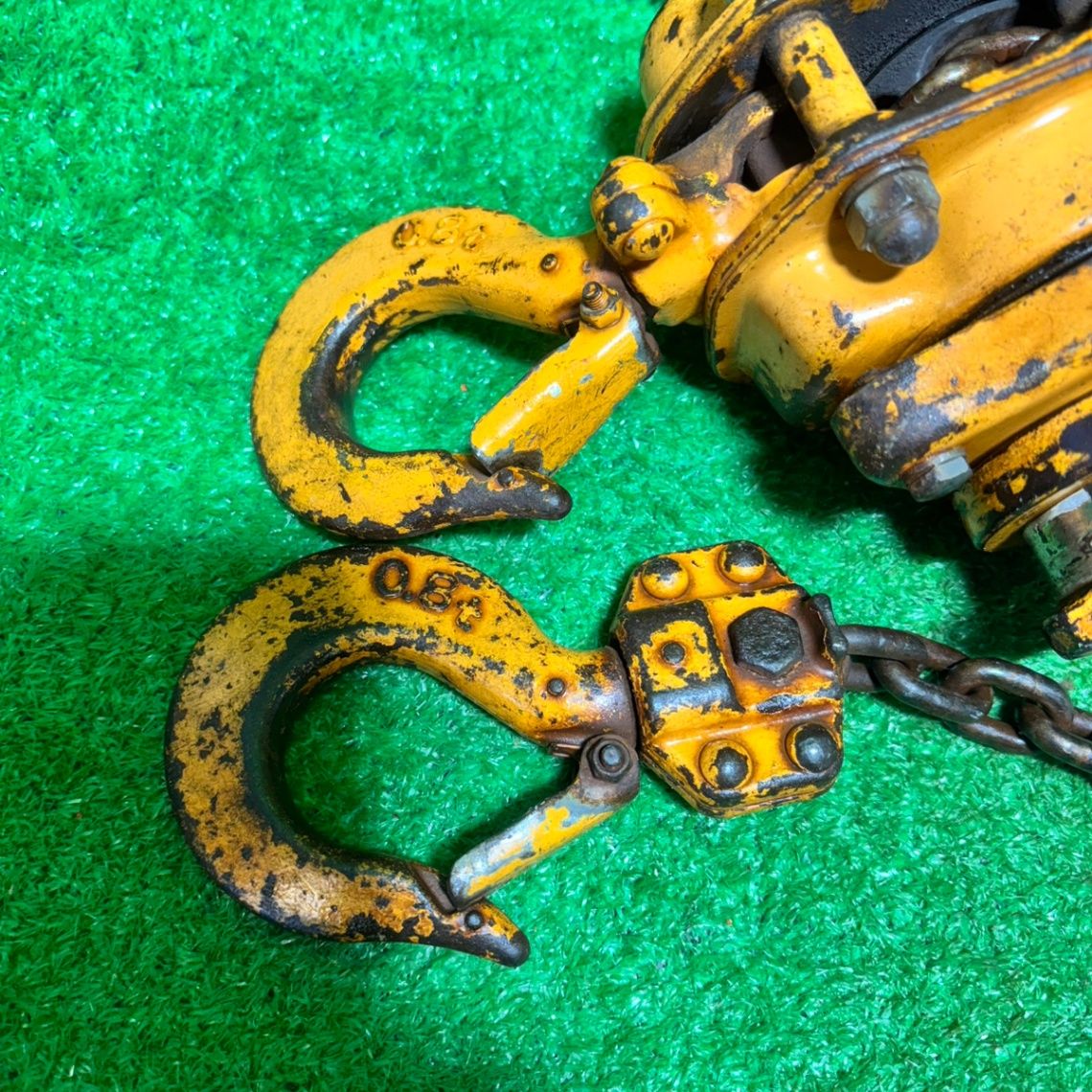 【中古品】 KITO(キトー) レバーブロック LB008 耐荷重0.8ｔ【東大和店】 ◇KITO(キトー) レバーブロック LB008 0.8tr 【】rr【市川行徳店