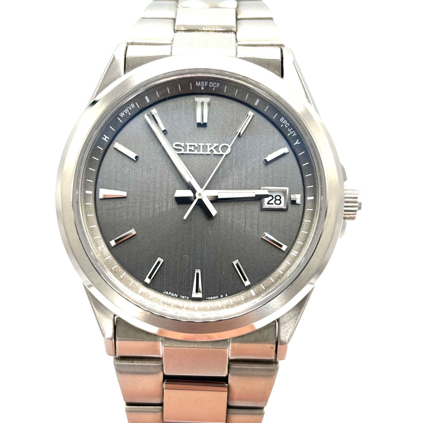 SEIKO セイコー SBTM347 電波ソーラー メンズ腕時計 Sシリーズ Premium 