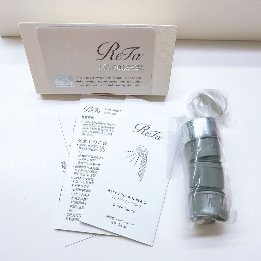 新品未使用?付属品完備》 リファ ファインバブル Q ピュア MTG ReFa