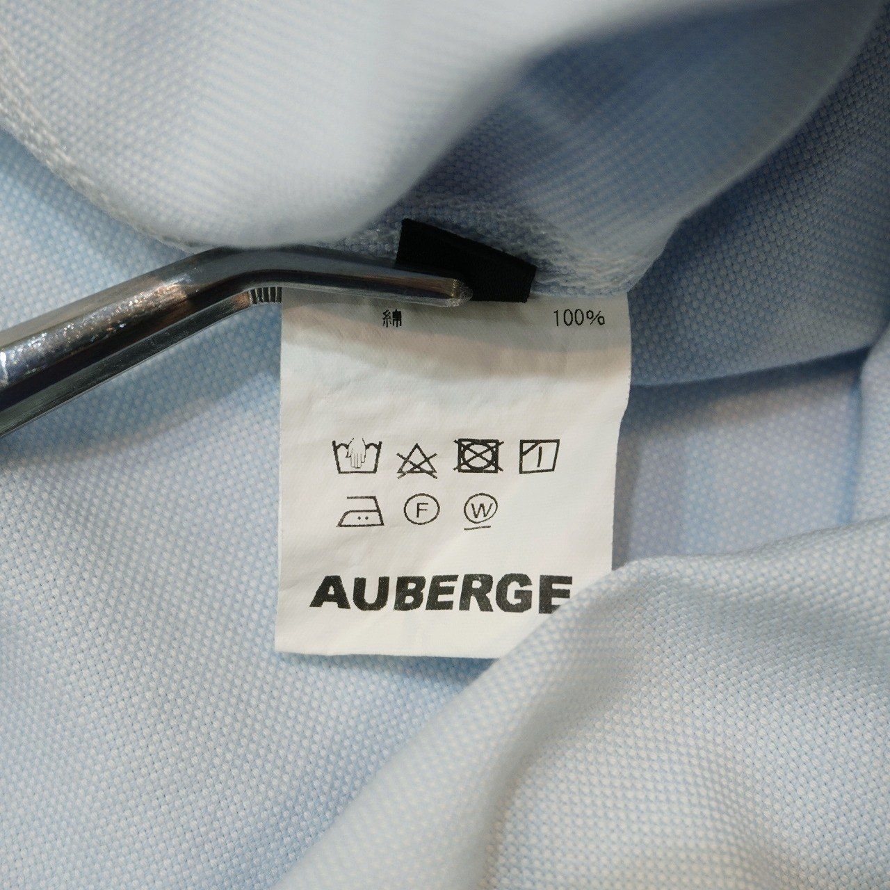 AUBERGE BIG BROOKS (44) DAN別注 BD シャツ ボタンダウン ビッグ