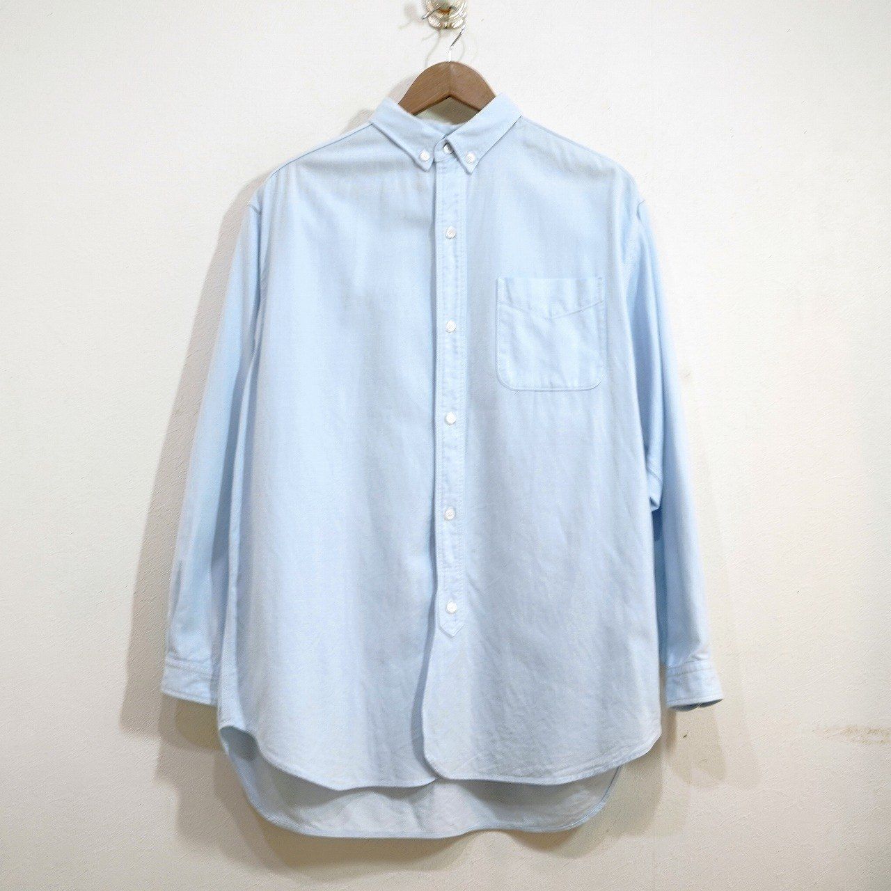 じ*ん様 auberge big brooks 44 AUBERGE BIG BROOKS (44) DAN別注 BD シャツ ボタンダウン ビッグ