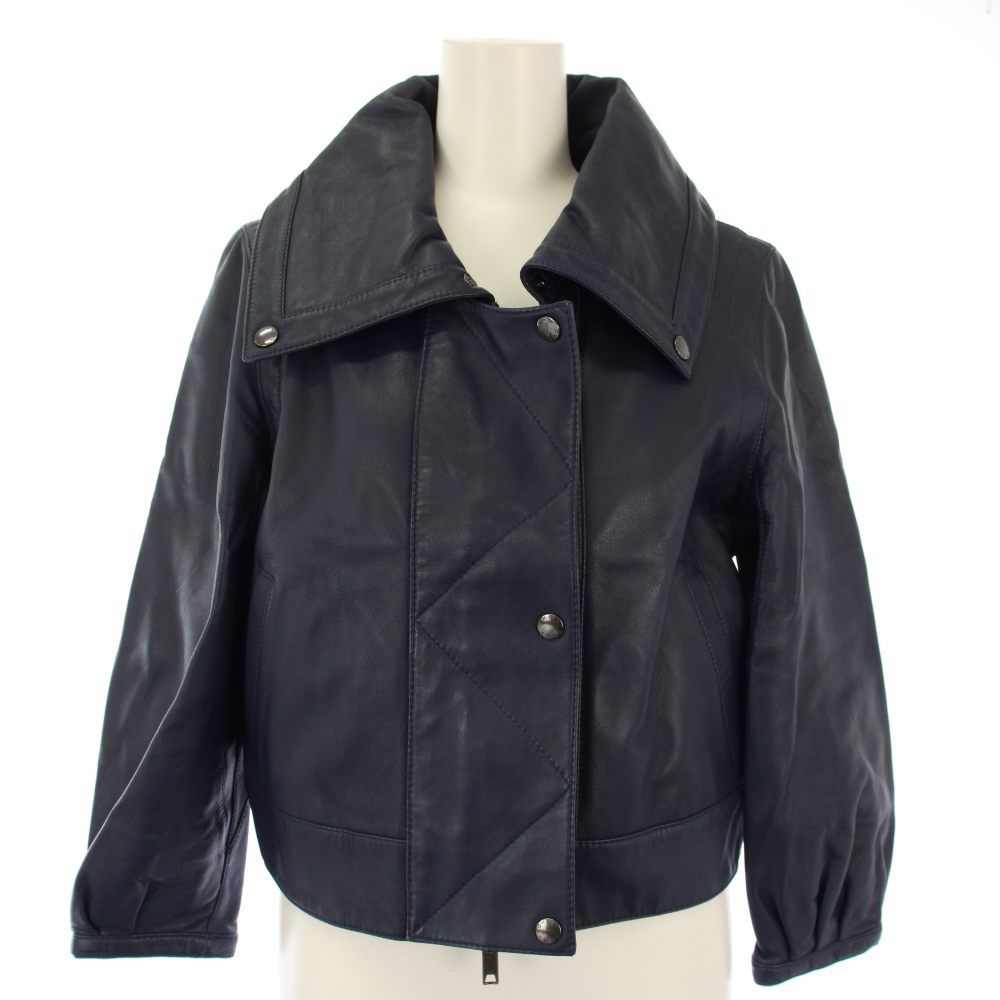 ダナキャランニューヨーク DKNY レザージャケット ラムレザー 羊革 七