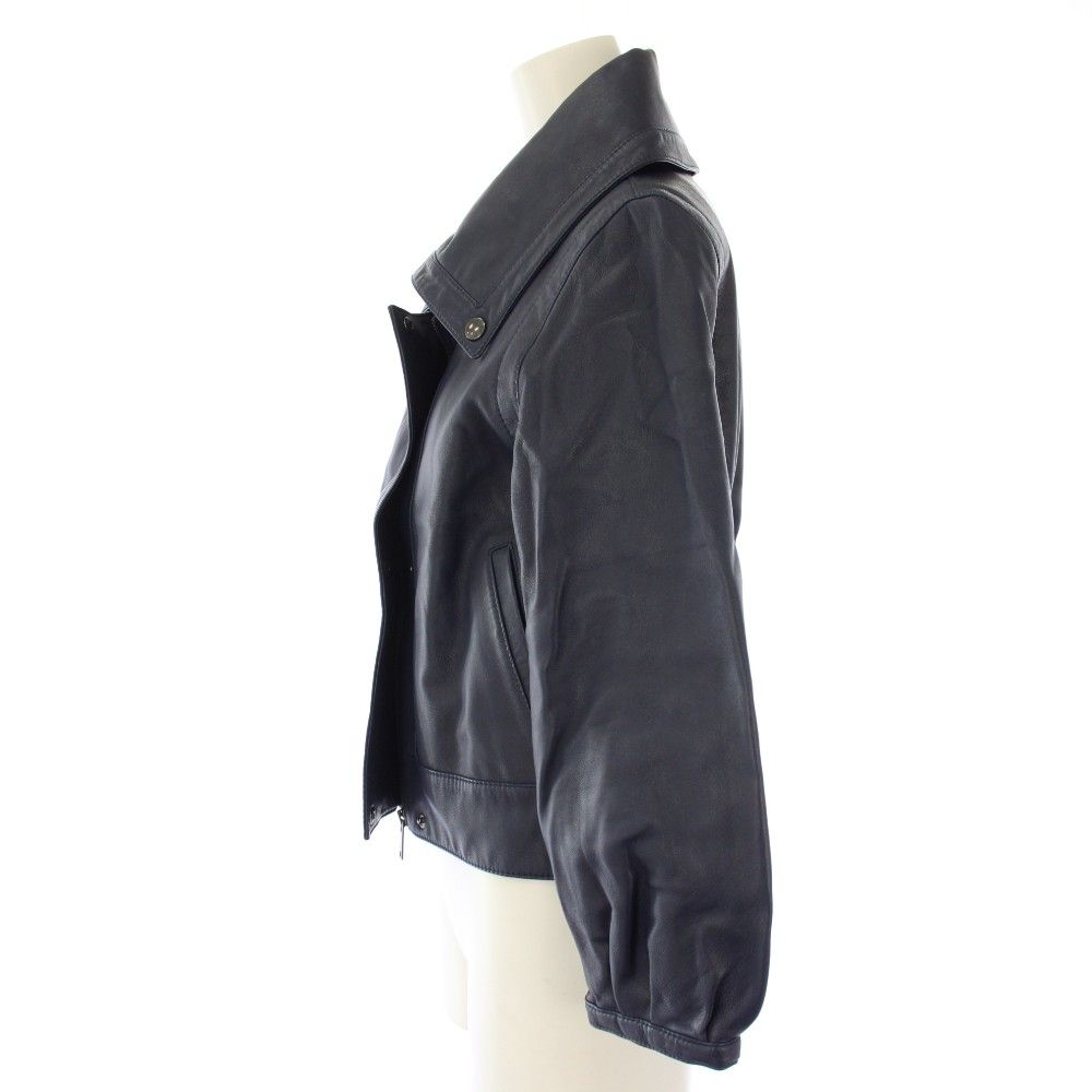 ダナキャランニューヨーク DKNY レザージャケット ラムレザー 羊革 七