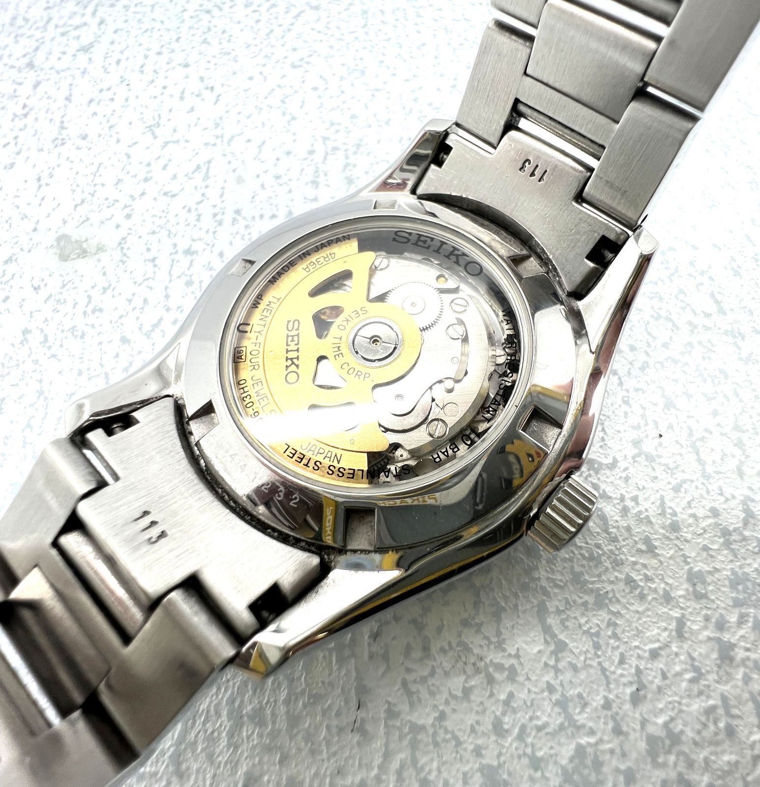 盛岡81-0043] [併売] SEIKO セイコー PRESAGE プレザージュ 4R36-03H0 