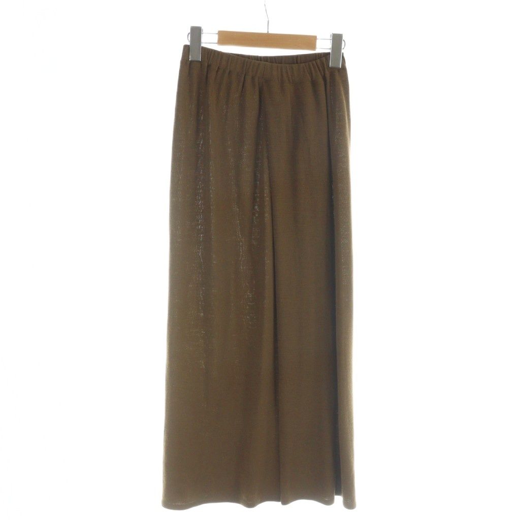 ヨーガンレール JURGEN LEHL スカート ウール M 茶 ブラウン ロング丈