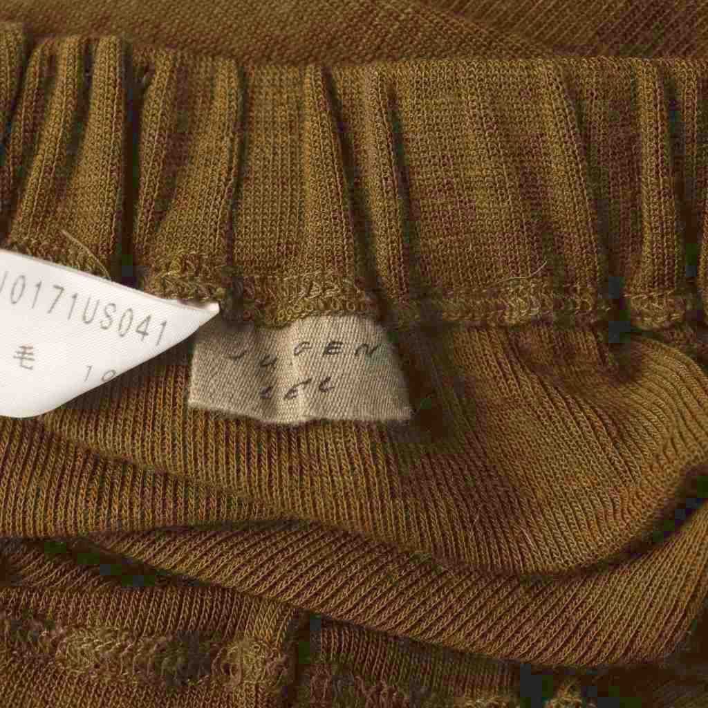 ヨーガンレール JURGEN LEHL スカート ウール M 茶 ブラウン ロング丈